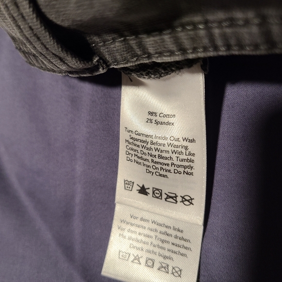 Eddie Bauer High Waisted Jean Shorts - Picture 7 of 8